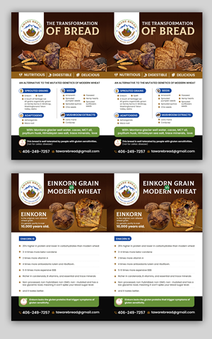 Flyer Design by debdesign for Aware Bread | Design: #30881608
