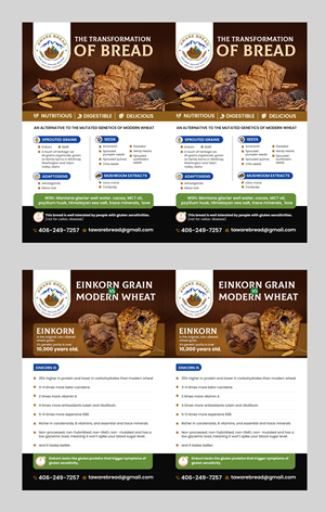Flyer Design by debdesign for Aware Bread | Design: #30894085