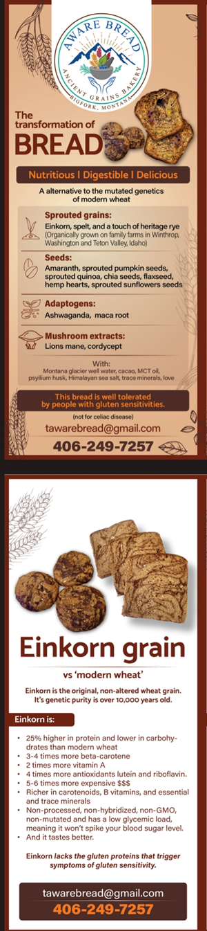 Flyer Design by CDS Creative for Aware Bread | Design: #30871323