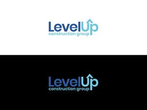 Logo Design by 439 Creations for Level Up Construction Group LLC | Design: #30813617