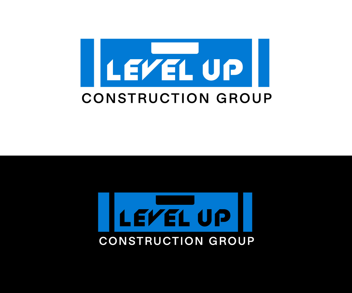 Logo Design by Kavth for Level Up Construction Group LLC | Design #30828811