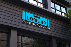 Logo Design by Kavth for Level Up Construction Group LLC | Design: #30833679