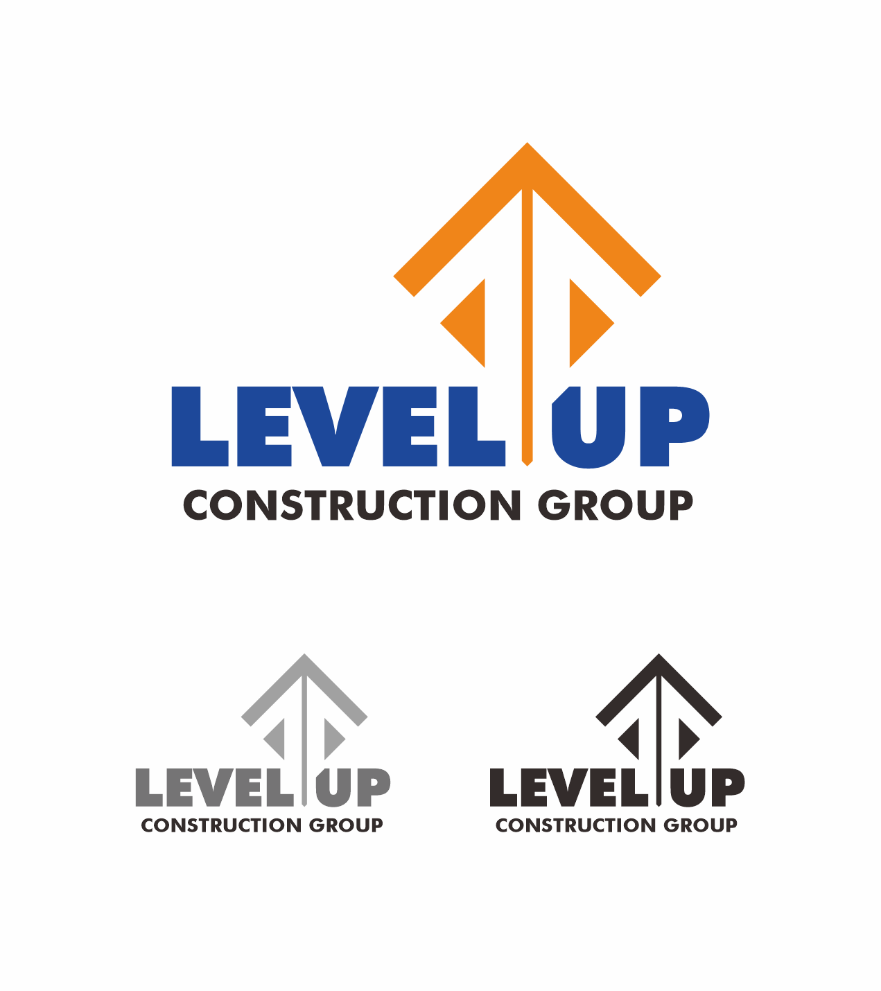 Design de Logo par bagusrusz pour Level Up Construction Group LLC | Design #30843936