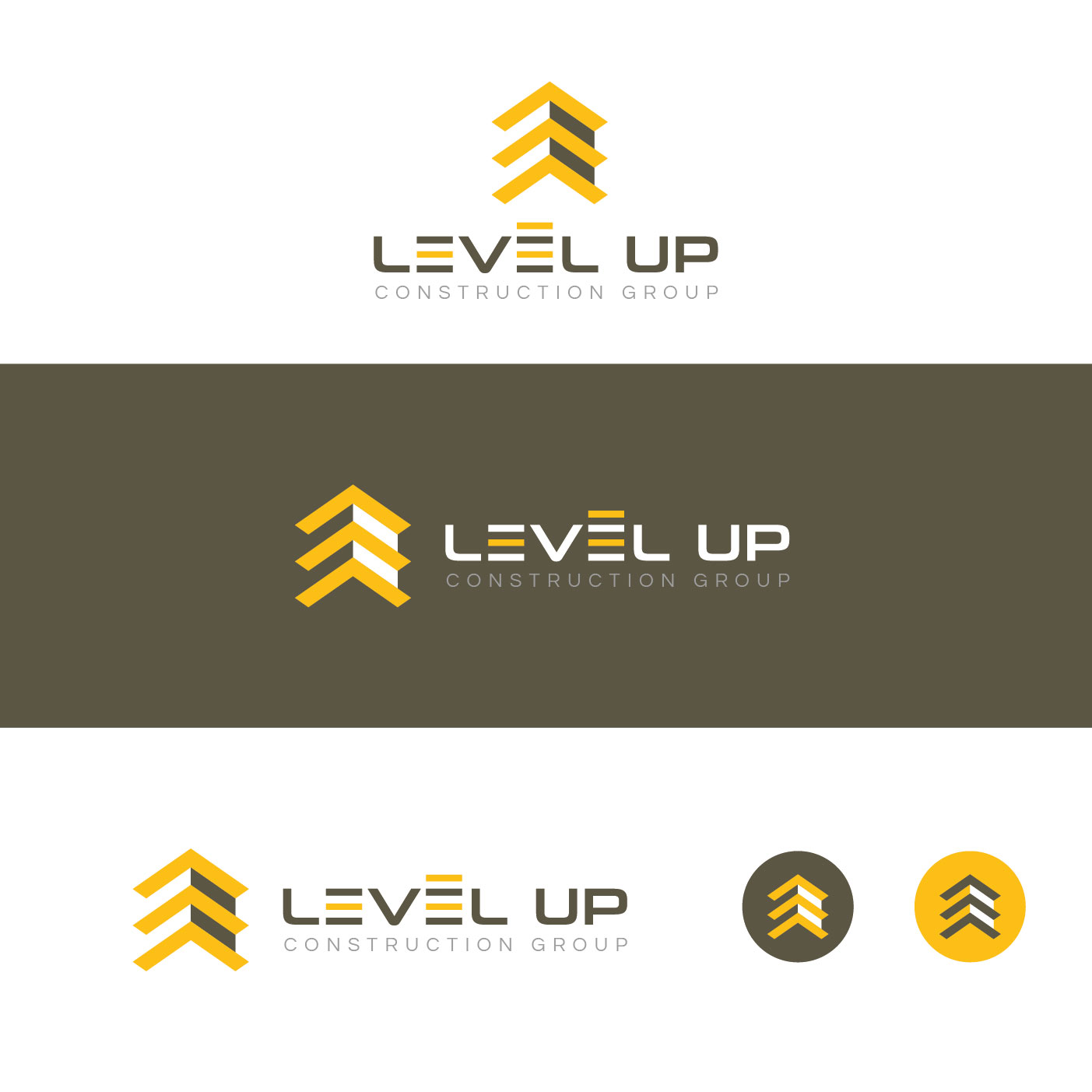 Logo Design by nandkumar for Level Up Construction Group LLC | Design #30814969