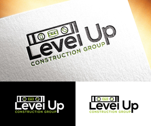 Logo Design by Dot Design 3 for Level Up Construction Group LLC | Design: #30813246