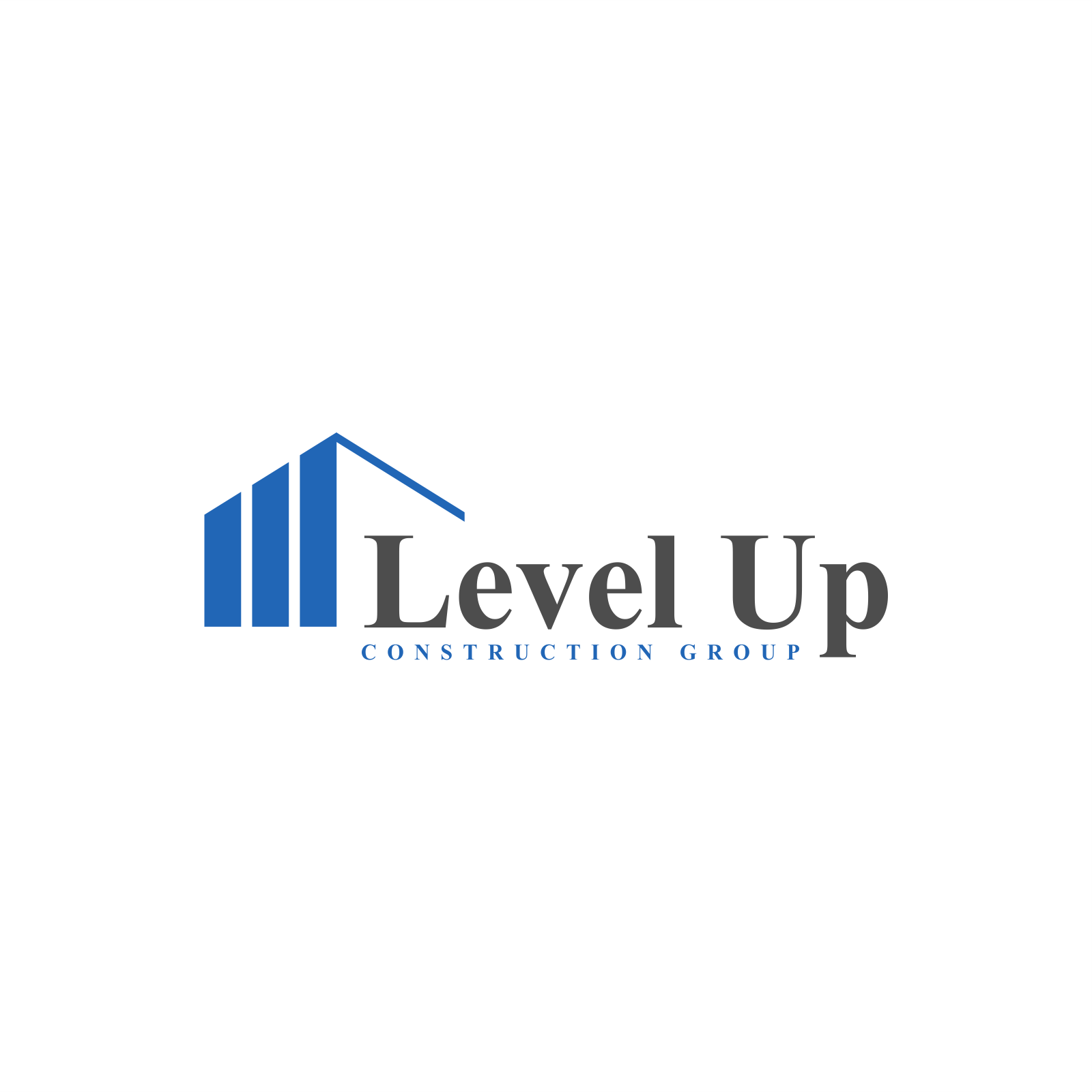Logo Design by M.Syaiful Huda for Level Up Construction Group LLC | Design: #30814380