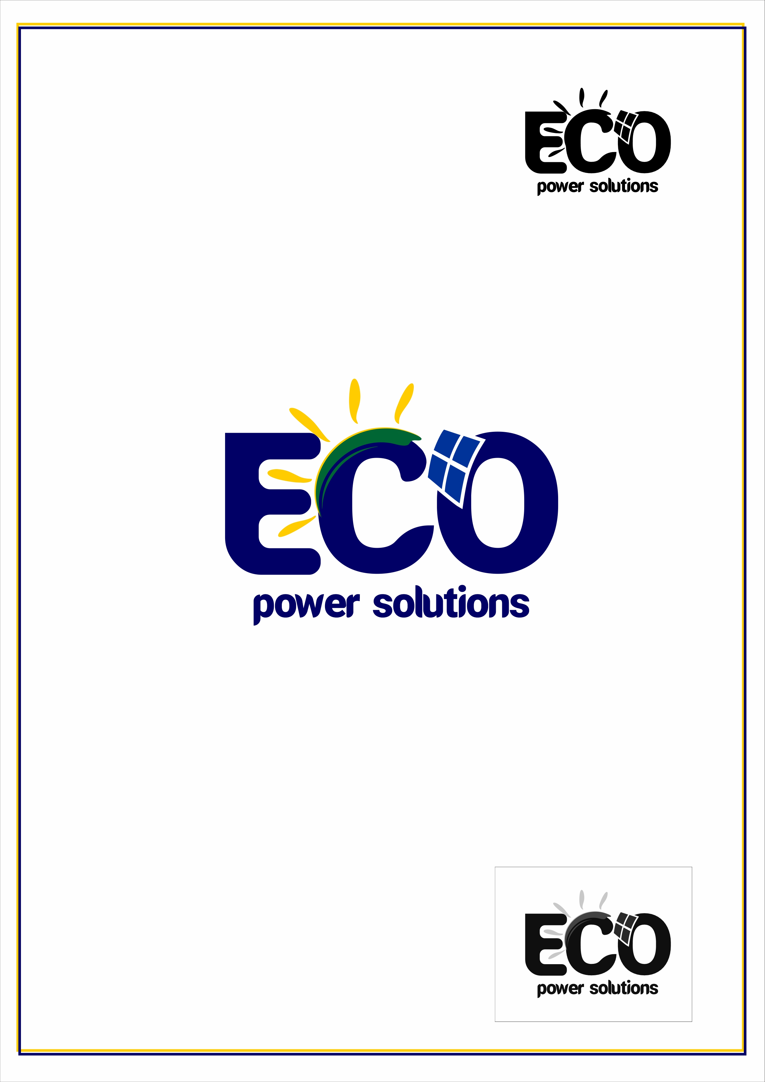 Logo-Design von ERICKADESIVOS für Eco Power Technologies  | Design #30818487