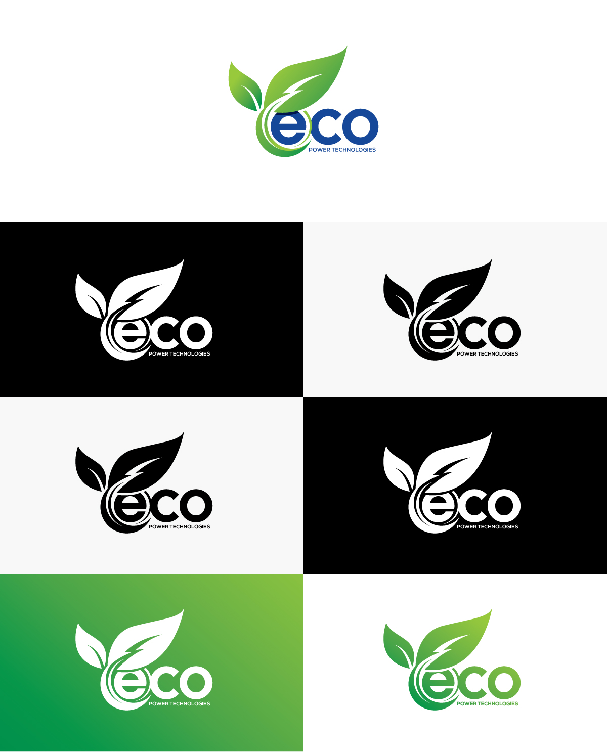 Logo Design by step forward 2 for Eco Power Technologies  | Design: #30836339