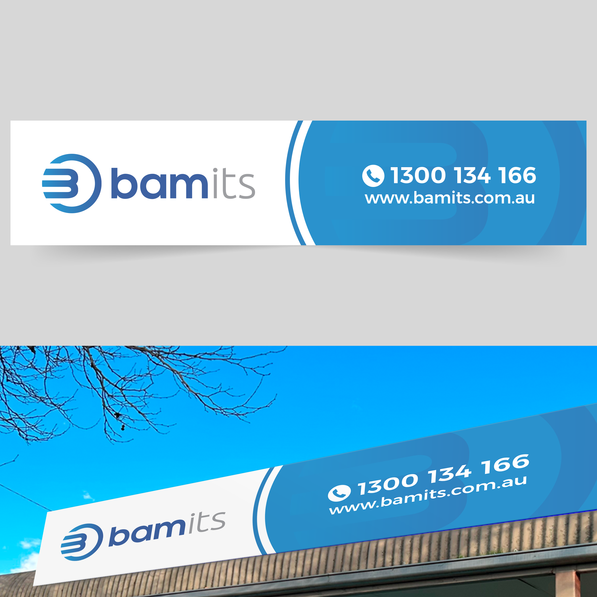 Signage Design by WellDesign for BAMITS | Design #30931903