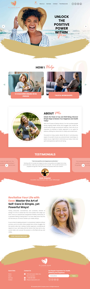 Web Design by James 144 for this project | Design: #30820067