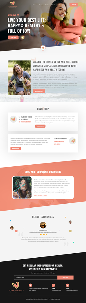 Web Design by pb for this project | Design: #30821210