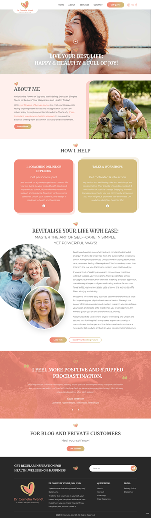 Web Design by pb for this project | Design: #30821211