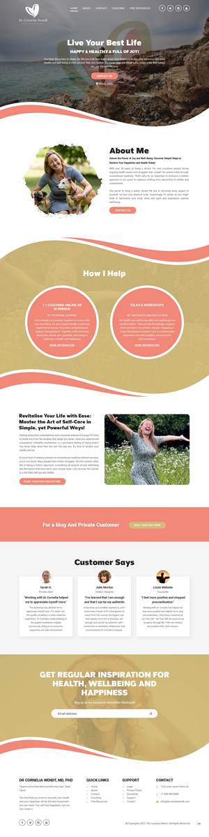 Web Design by pb for this project | Design: #30821212