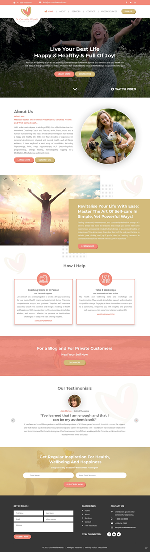 Web Design by pb for this project | Design: #30821214