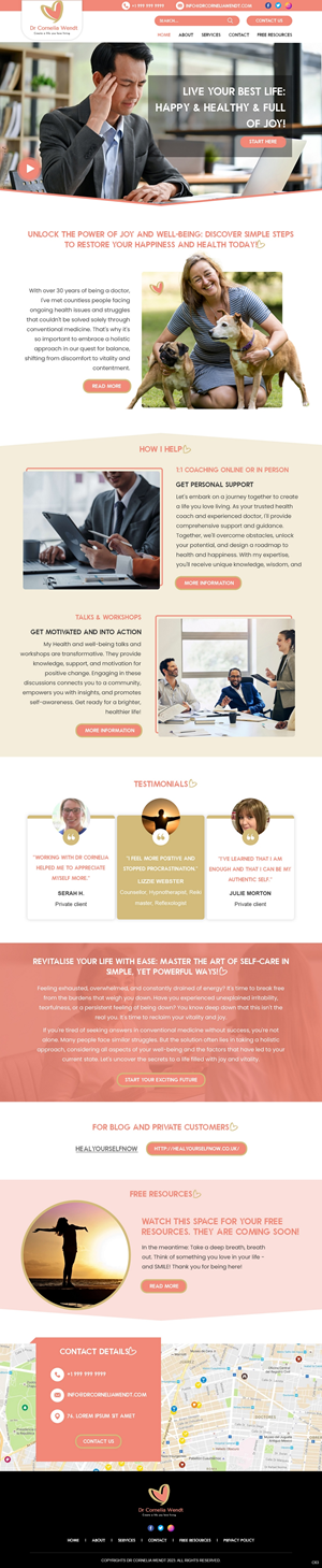 Web Design by pb for this project | Design: #30821221