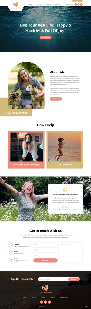 Web Design by pb for this project | Design: #30821222