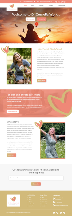 Web Design by pb for this project | Design: #30821223