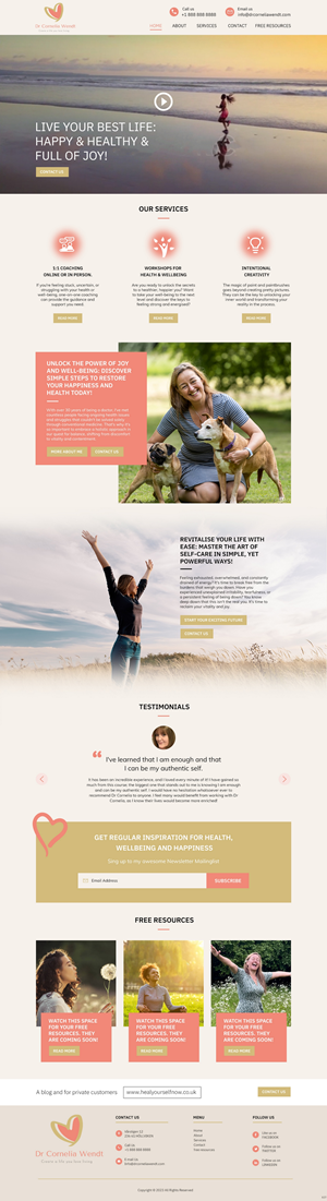 Web Design by pb for this project | Design: #30821228