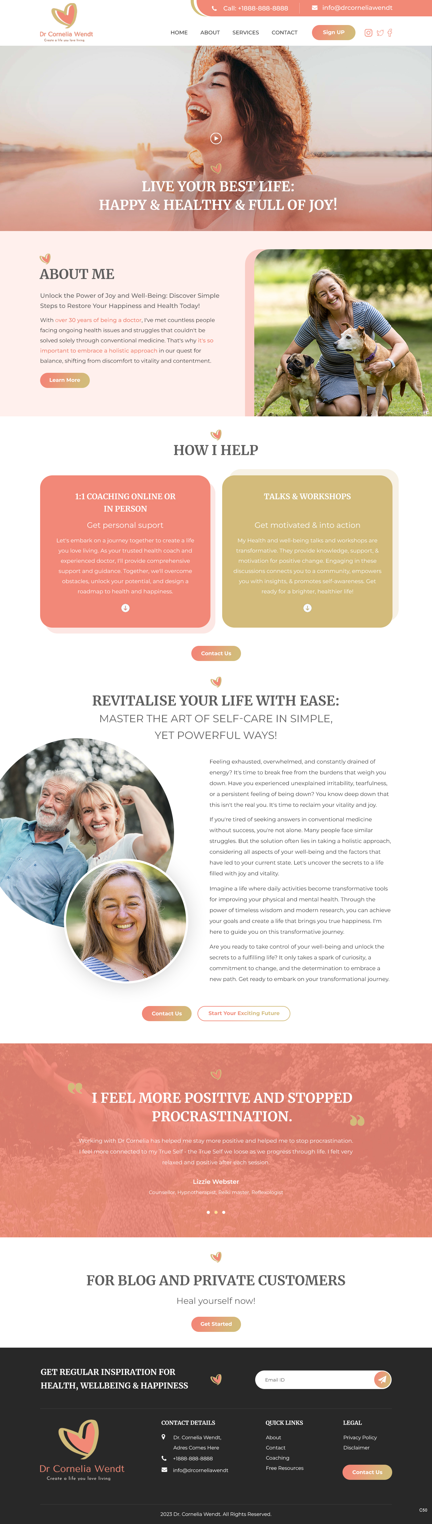 Web Design by pb for this project | Design #30826058