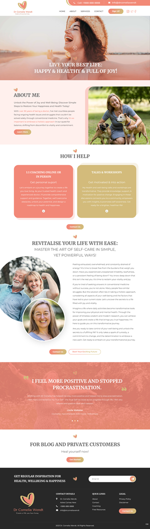 Web Design by pb for this project | Design: #30826058