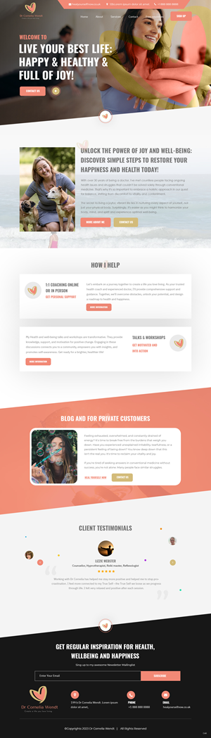 Web Design by pb for this project | Design: #30826060