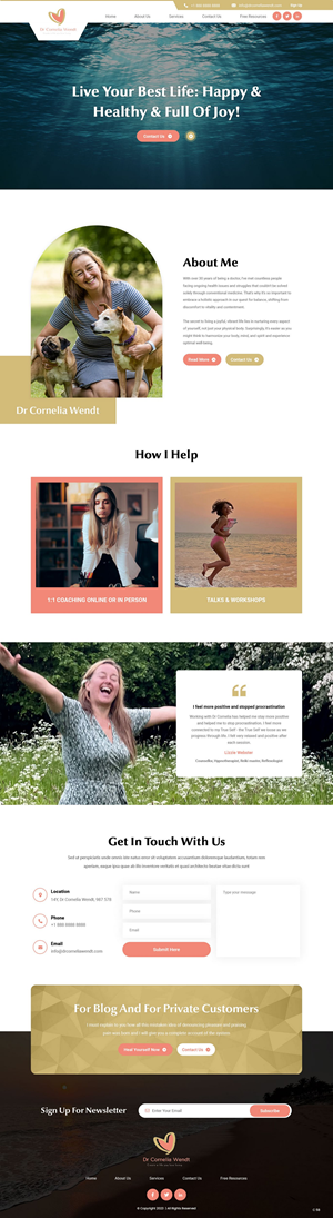 Web Design by pb for this project | Design: #30826063