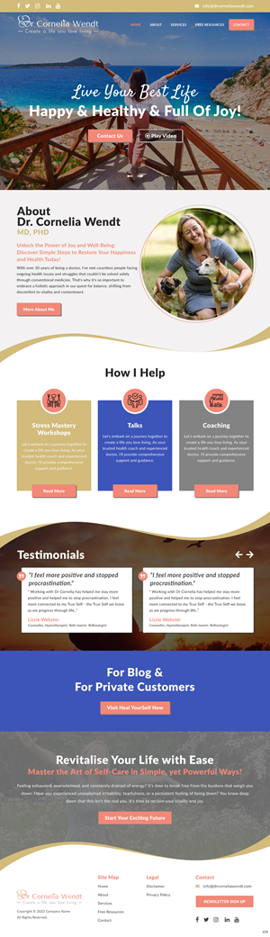 Web Design by pb for this project | Design: #30945281