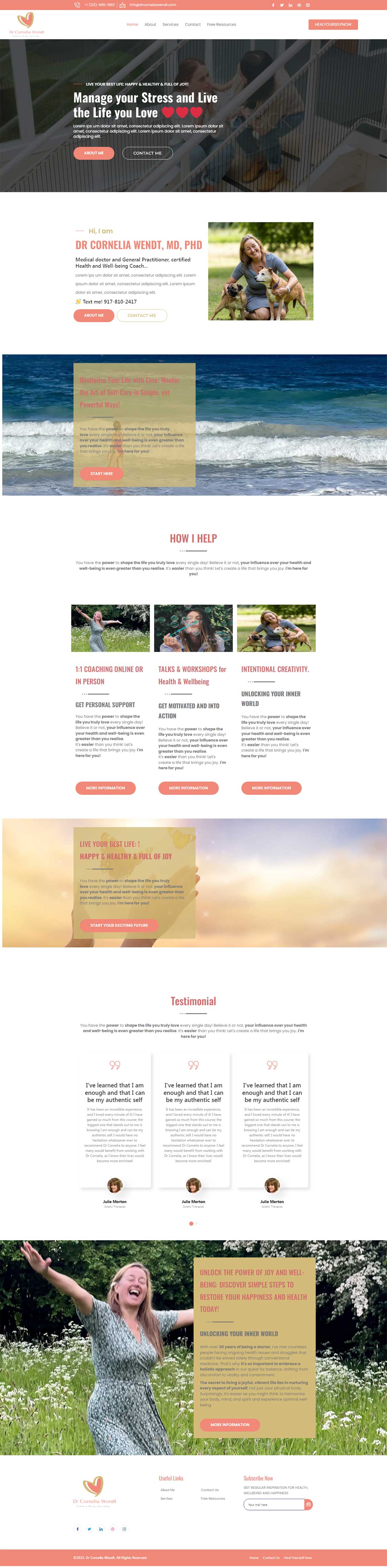 Web Design by CharaFathimalil for this project | Design #30818634