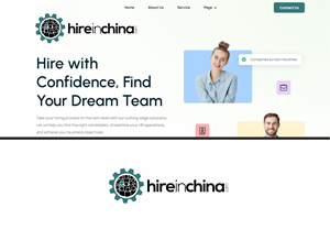 Logo Design by nikkiblue for HireInChina.com | Design: #30851508