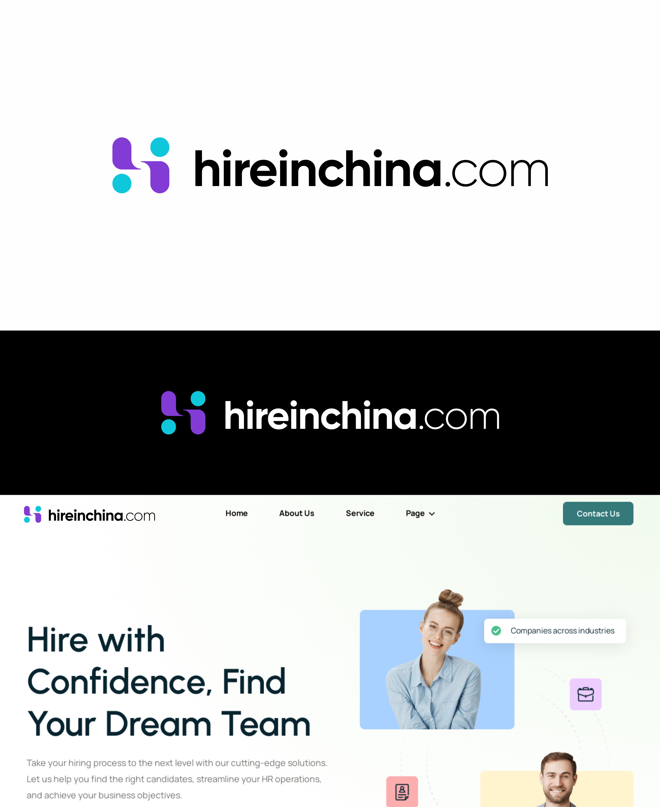 Design de Logo par beard.art pour HireInChina.com | Design #30833575