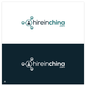 Logo Design by Sujit Banerjee for HireInChina.com | Design: #30819899
