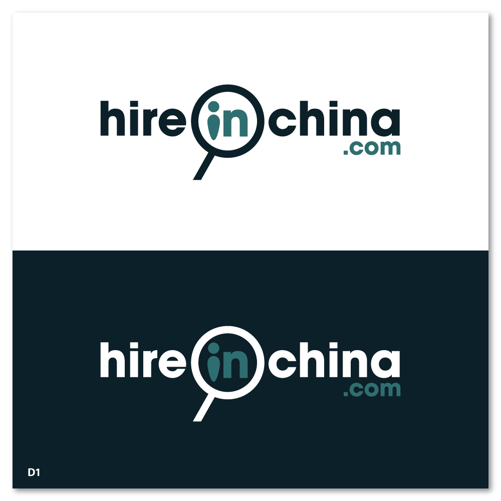 Logo Design by Sujit Banerjee for HireInChina.com | Design: #30819901