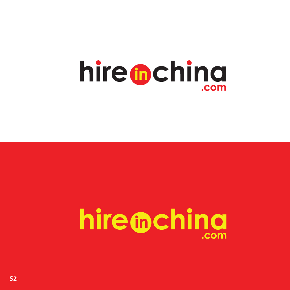 Logo Design by Sujit Banerjee for HireInChina.com | Design #30819902
