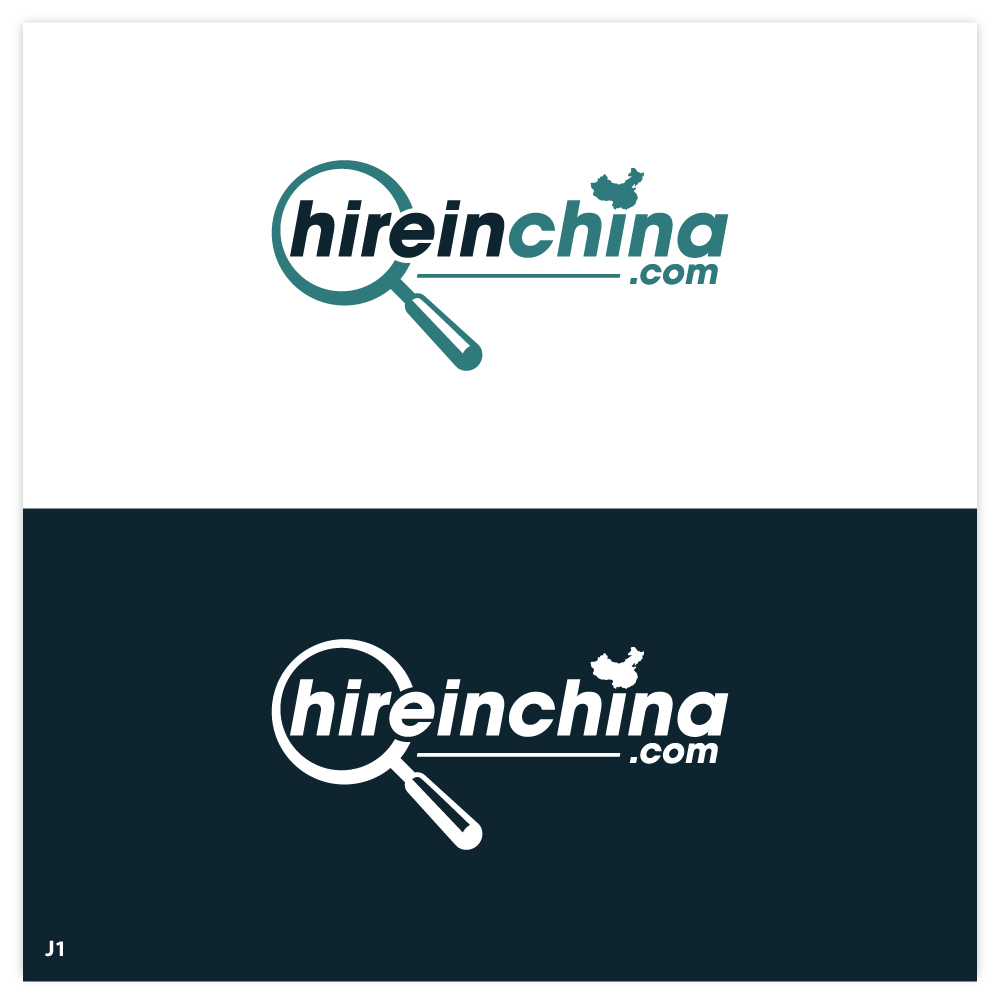 Logo Design by Sujit Banerjee for HireInChina.com | Design #30819903