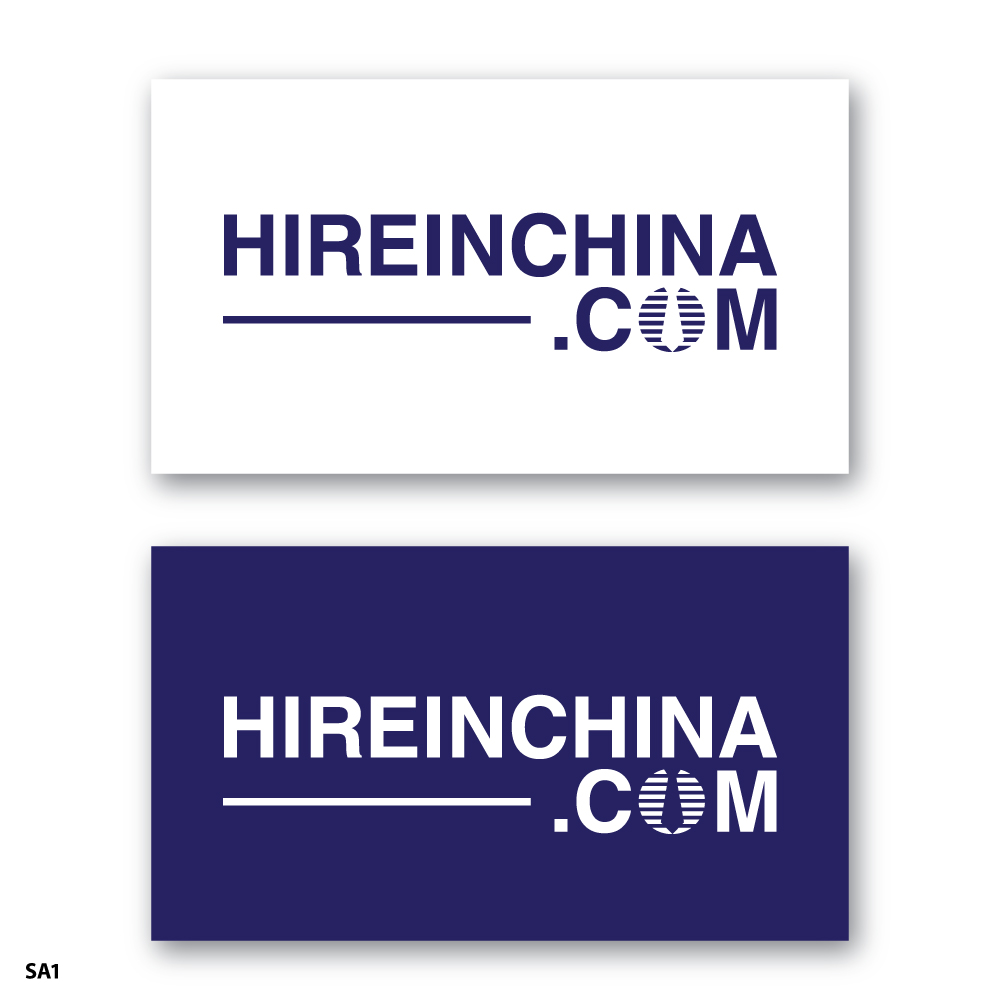 Logo Design by Sujit Banerjee for HireInChina.com | Design #30819935