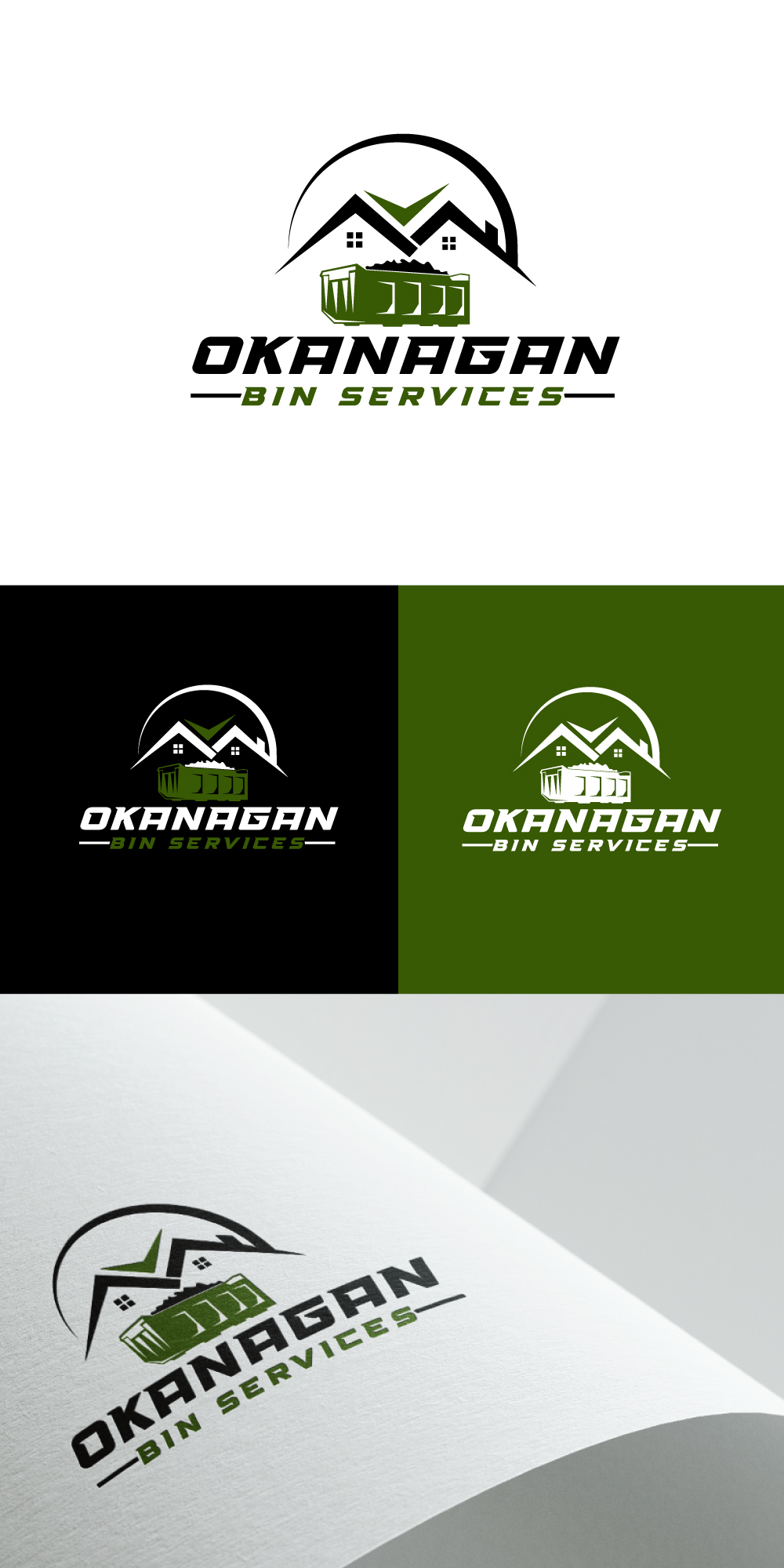 Design de Logo par AR- RAZZAAQ pour Okanagan Bin Services Ltd. | Design #30821744