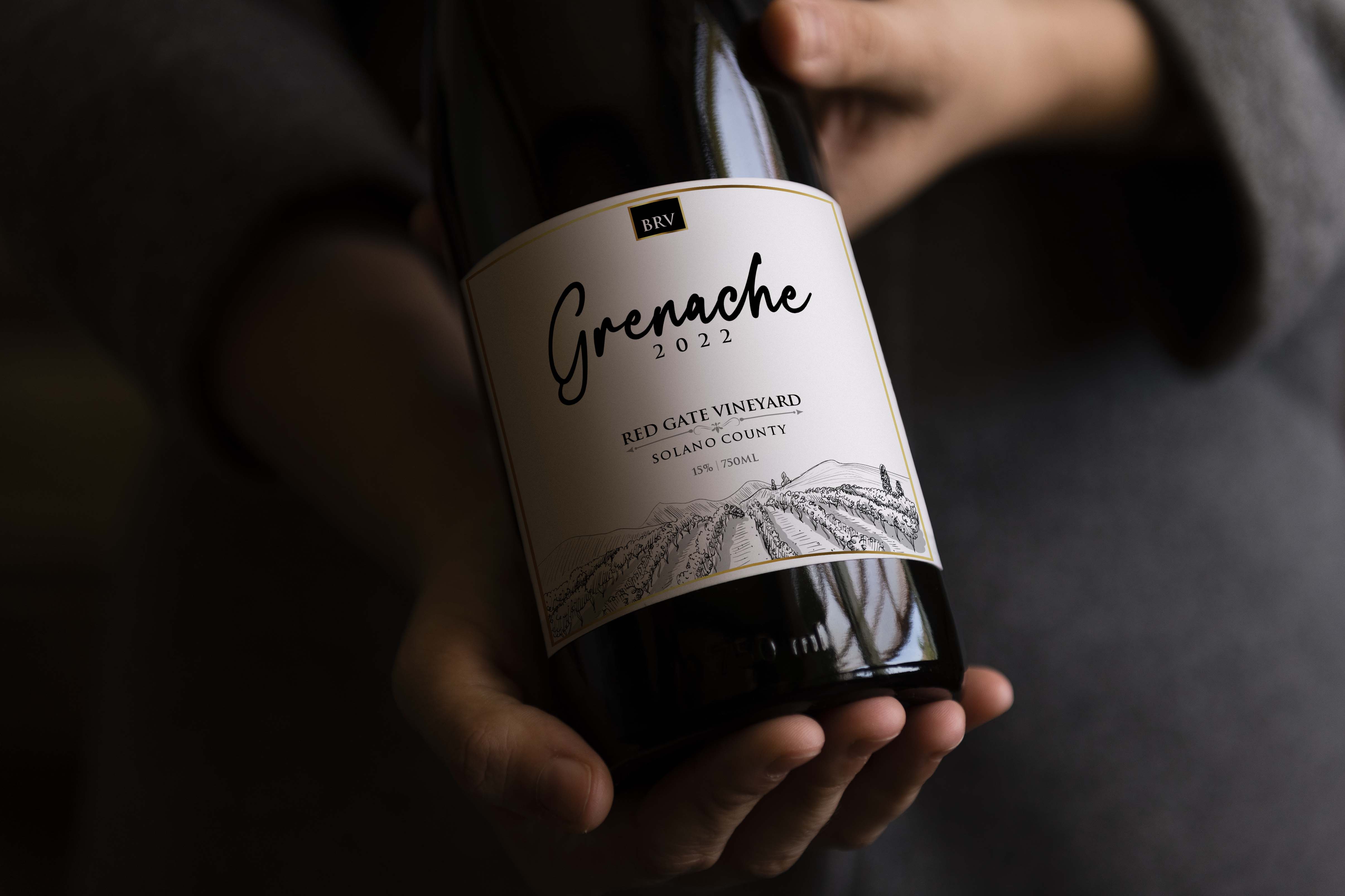 Label Design by Jose Loaiza for BackRoad Vines | Design #30822163