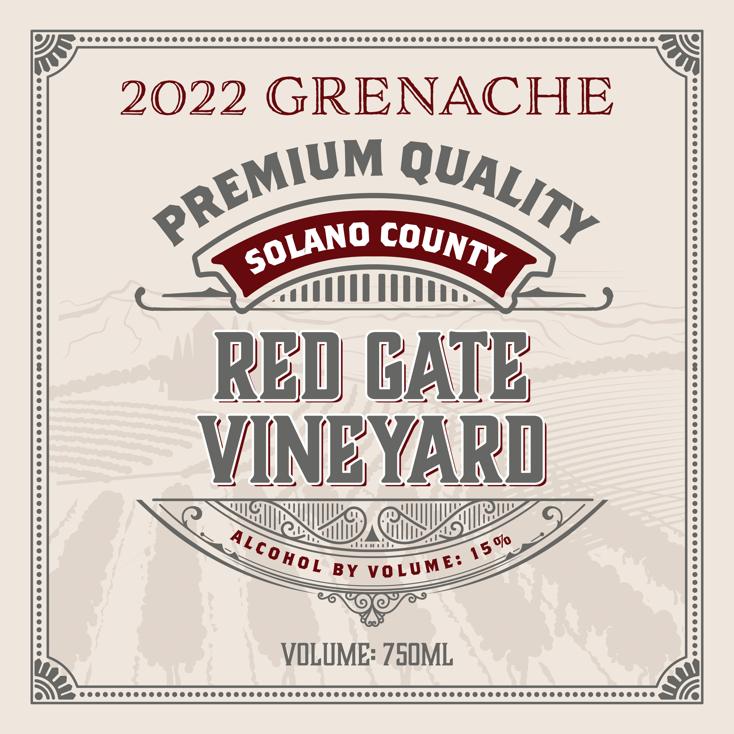 Label Design by Amani K for BackRoad Vines | Design #30824998