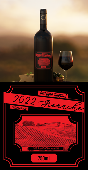 Diseño de Etiqueta por amit930 para BackRoad Vines | Diseño: #30858252