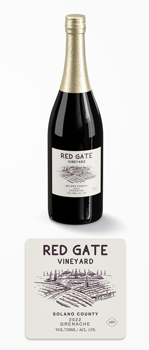 Label Design by Dzhafir for BackRoad Vines | Design: #30831548