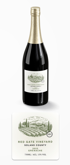 Label Design by Dzhafir for BackRoad Vines | Design: #30831549