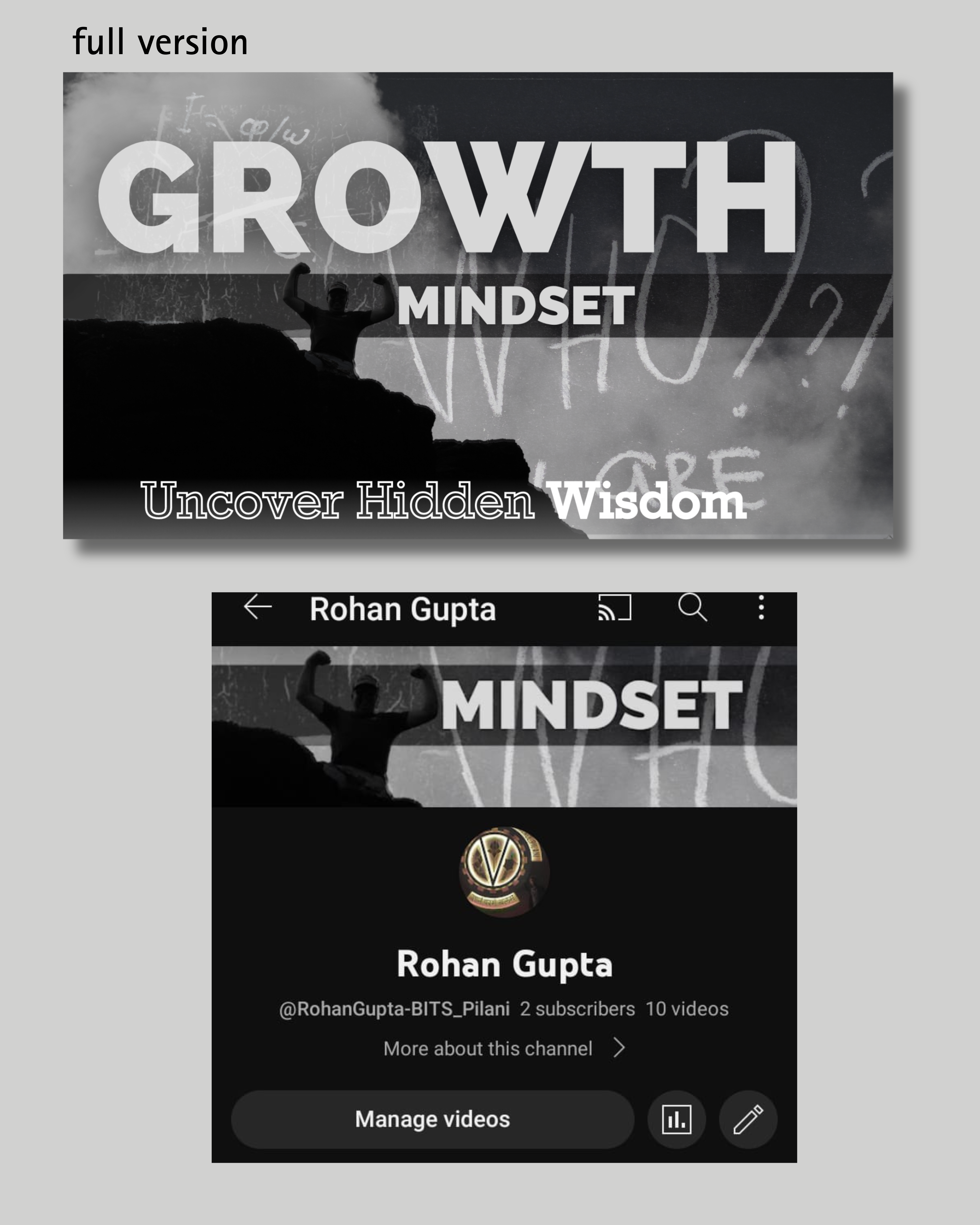 Design YouTube par Rohan.Gupta pour ce projet | Design #30838030