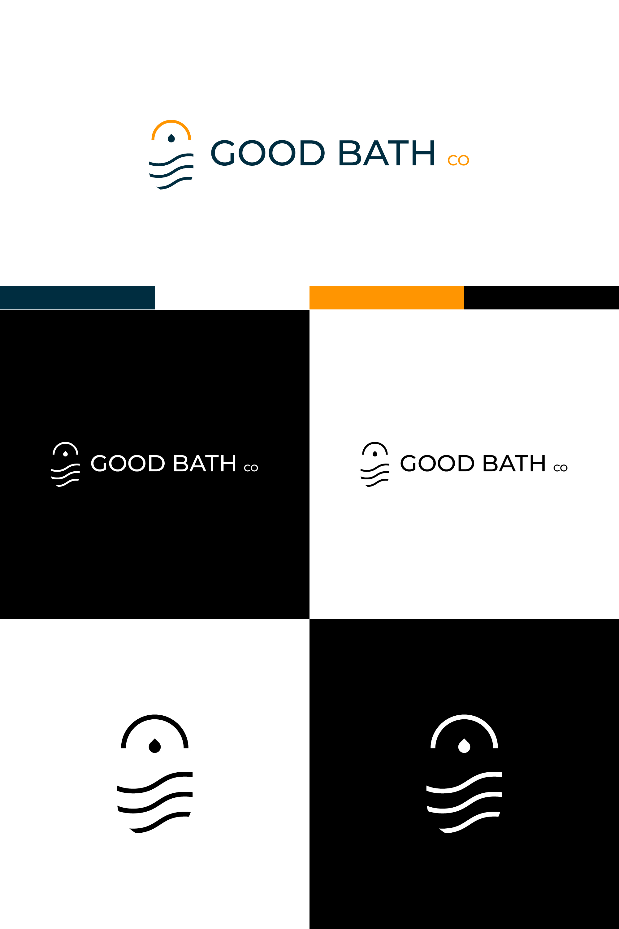Logo-Design von Riko Cahyadi für Good bath Co | Design #30846322