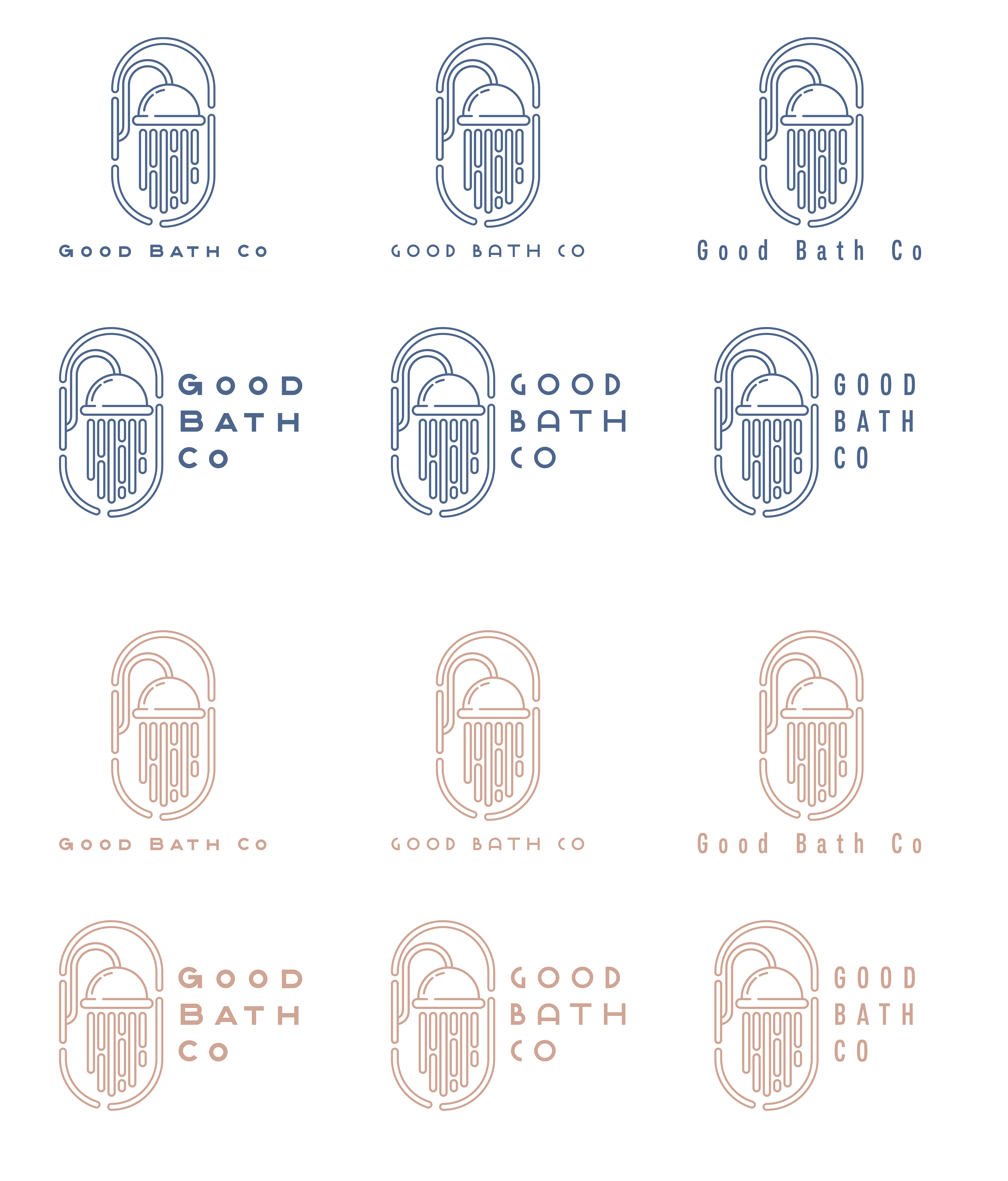 Logo-Design von Rainfoka für Good bath Co | Design #30844826