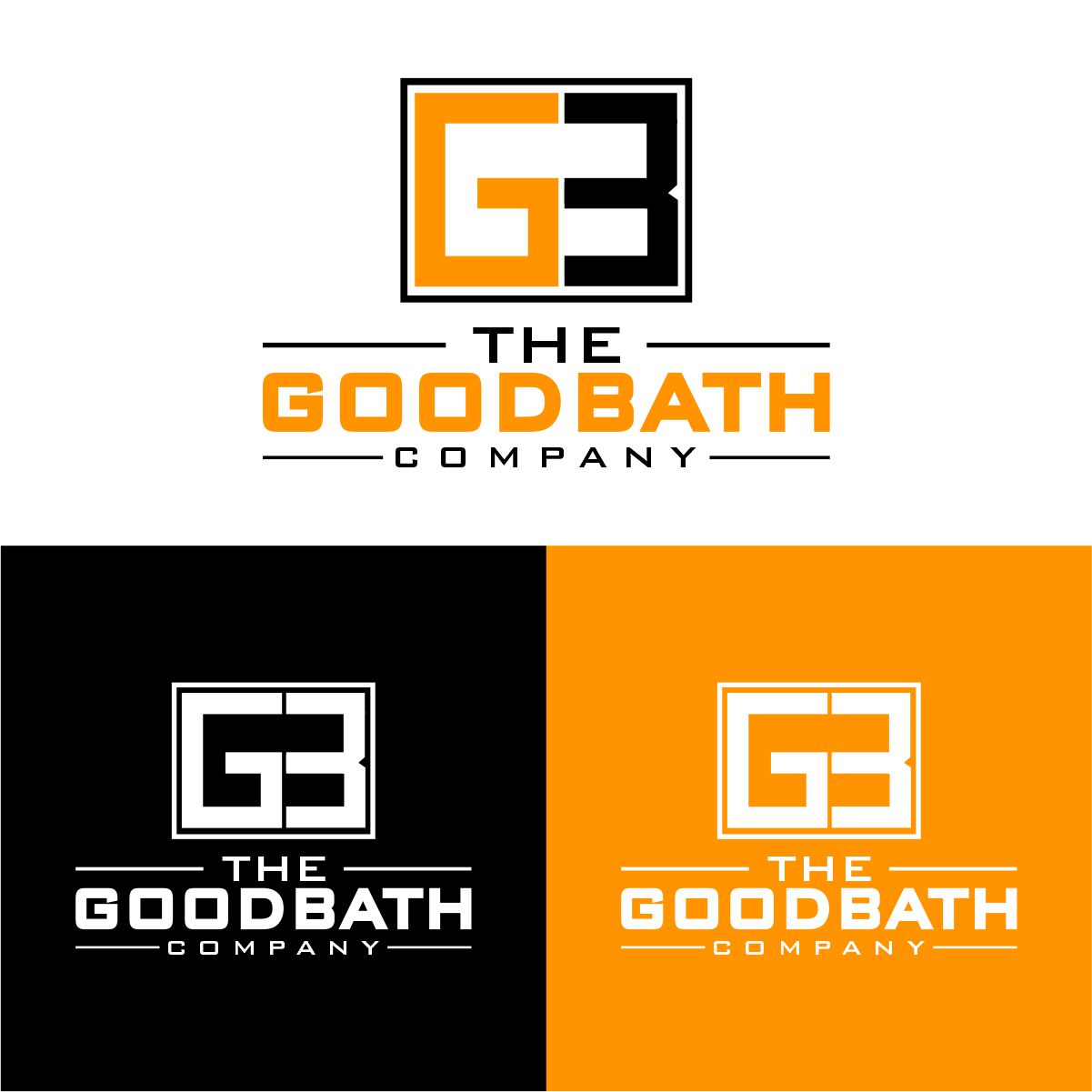 Logo Design by creative.bugs for Good bath Co | Design #30819875