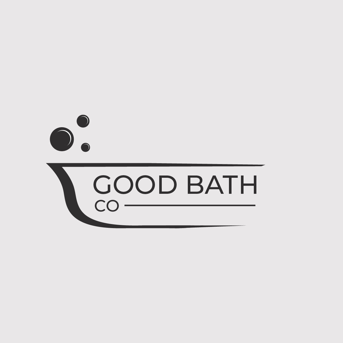 Logo Design by fly  design for Good bath Co | Design #30819834