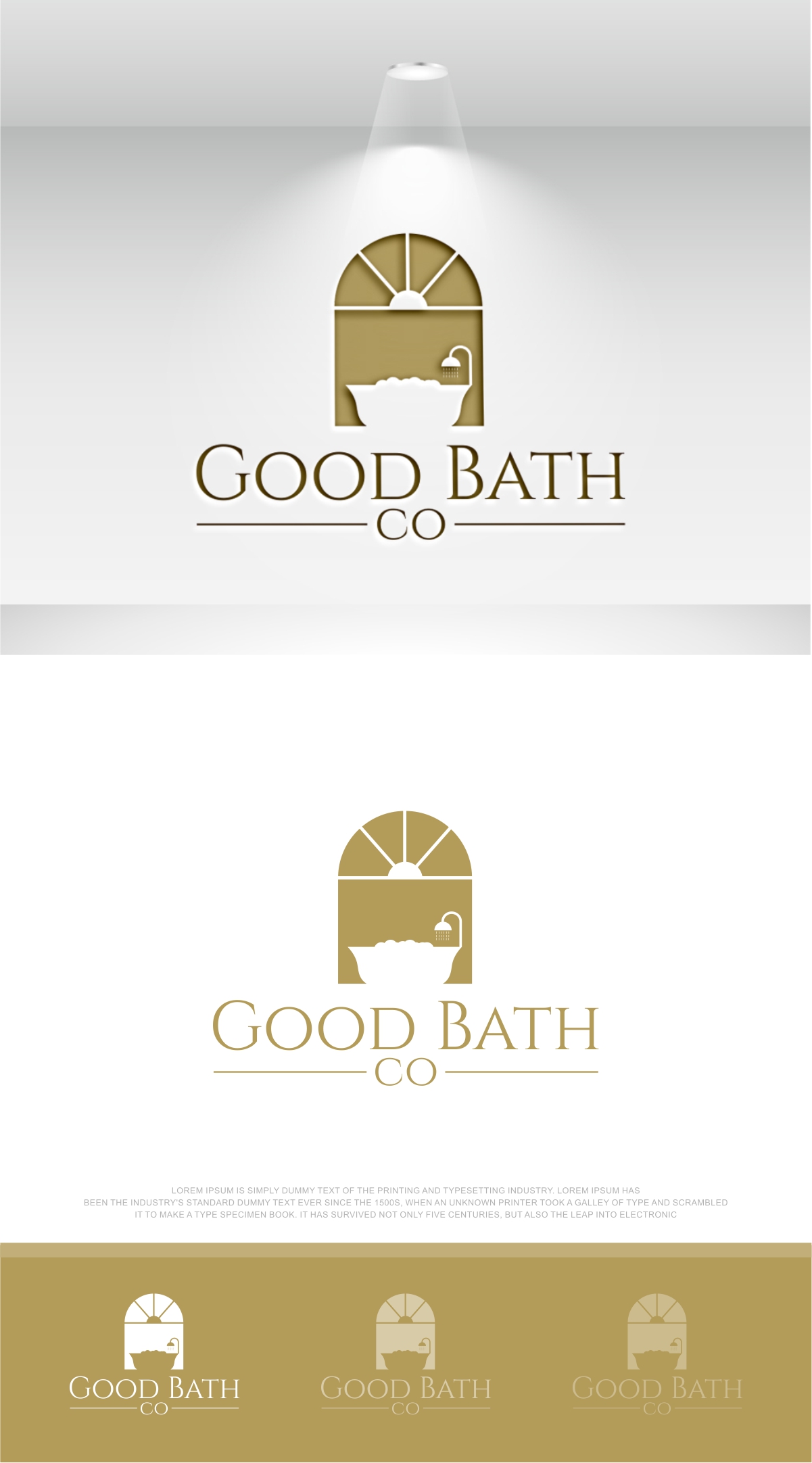 Design de Logo par fly  design pour Good bath Co | Design #30834401
