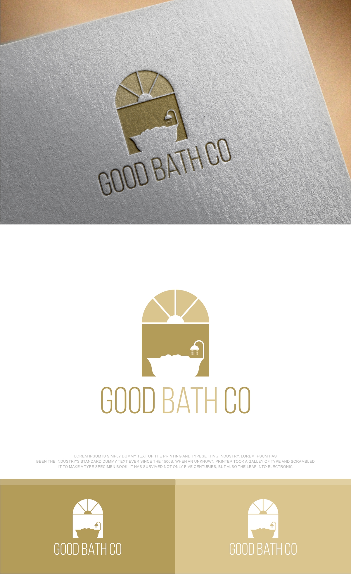 Logo-Design von fly  design für Good bath Co | Design #30834403