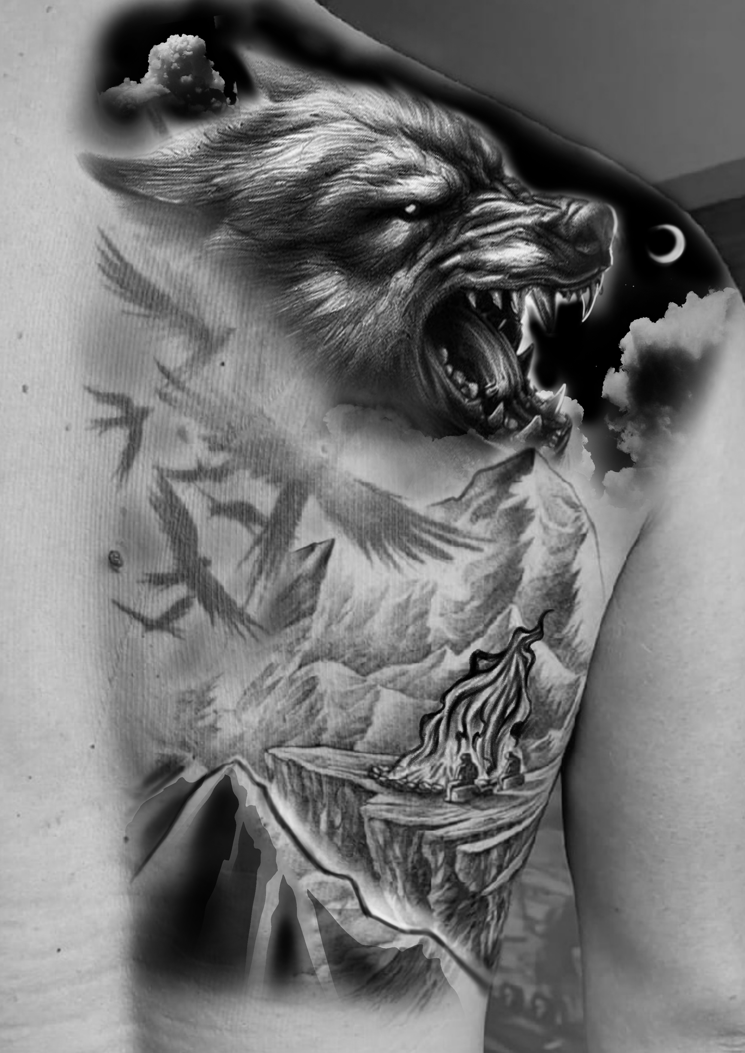 Tattoo Design by francoillust for this project | Design #30831203