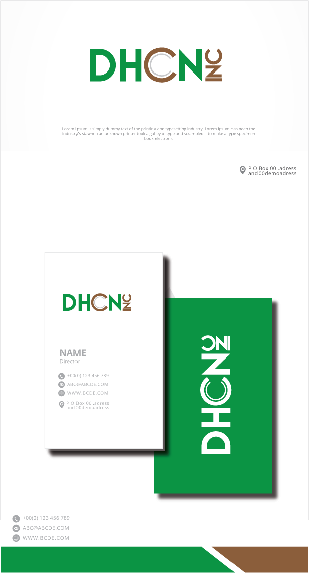Logo Design by zebronicgraphic for DHCN Inc. | Design #30825972